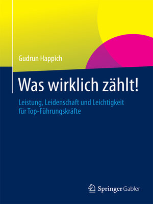 cover image of Was wirklich zählt!